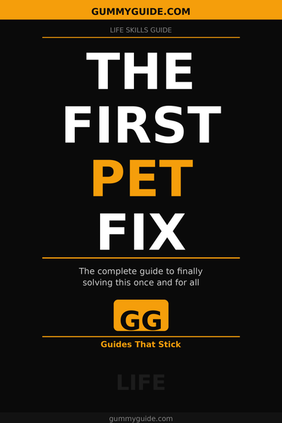 The First Pet Fix