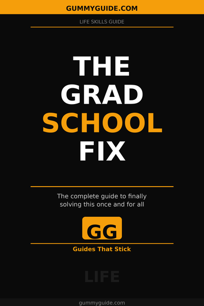 The Grad School Fix