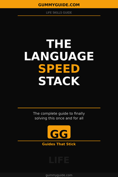 The Language Speed Stack