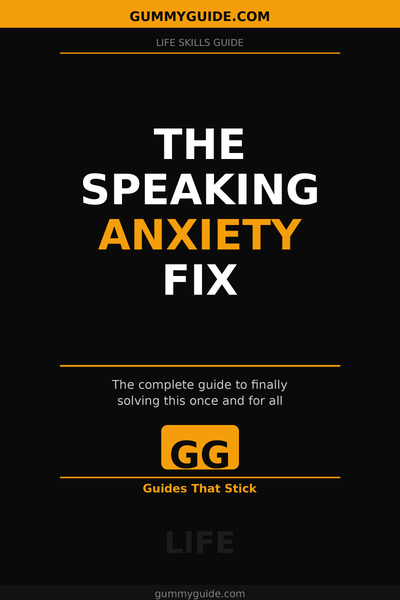 The Speaking Anxiety Fix